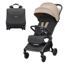 Детская прогулочная коляска Carrello Atom S CRL-5526 Ceramic Beige, бежевая фото 14