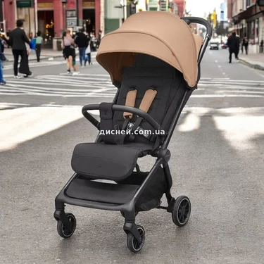 Детская прогулочная коляска Carrello Atom S CRL-5526 Dawn Beige, персиковая