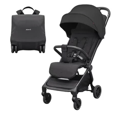 Прогулочная коляска Carrello Atom S CRL-5526 Storm Black черная купить