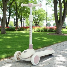 Детский самокат JR 3-126-P Mini розовый, Prof1 Kids