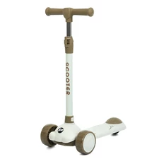 Детский самокат Prof1 Kids JR 3-129-BRN коричневый, Mini, музыка, свет купить