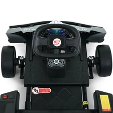 Детский электрокарт M 6147 EBLRS-11 (24V) серый, два мотора по 150W фото 18