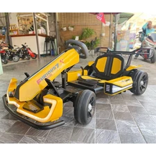 Детский электрокарт M 6148 EBL-6 (24V) желтый, на аккумуляторе