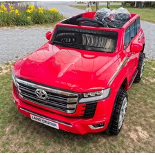 Детский электромобиль джип M 6146 EBLR-3 Toyota красный, 4 мотора