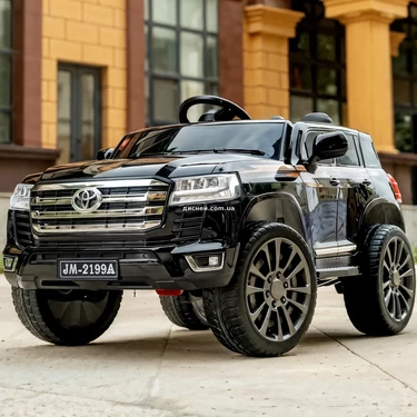 Детский джип M 6146 EBLRS-2 Toyota черный, автопокраска
