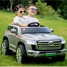 Детский джип M 6146 EBLRS-11 Toyota серый, автопокраска фото 14