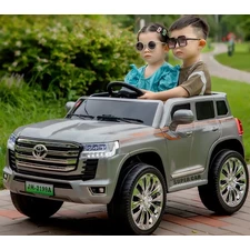 Детский джип M 6146 EBLRS-11 Toyota серый, автопокраска фото 16