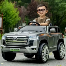 Детский джип M 6146 EBLRS-11 Toyota серый, автопокраска фото 37