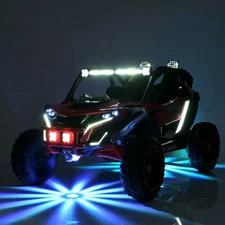Двухместный электромобиль багги M 6149 EBLR-11 (24V) серый, с пультом управления фото 54