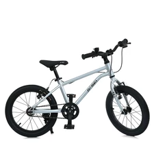Детский велосипед 16 дюймов Prof1 MB 16Lighty Silver серый