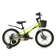 Детский велосипед 16 д. Prof1 MB 16Oxic Neon Green зеленый, с корзинкой фото 14