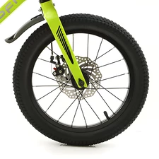 Детский велосипед 16 д. Prof1 MB 1683 Neon Green Flash, зеленый фото 37