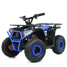 Детский квадроцикл HB-FFA 1000-4 (MP3) синий, мотор 1000W, 4 аккумулятора купить