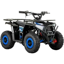 Детский квадроцикл HB-FFA 1000-4 (MP3) синий, мотор 1000W, 4 аккумулятора фото 37
