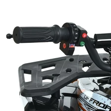 Квадроцикл для детей HB-FFA 1000-7 (MP3) оранжевый, двигатель 1000 Вт, надувные колеса фото 15