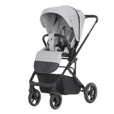Прогулочная коляска Carrello Alfa BF CRL-5508 Feather Grey светло-серая, чехол на ноги купить
