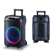 Акустическая колонка JBR-1205 беспроводная с пультом, микрофон, Bluetooth, TF, MP3, USB фото 14