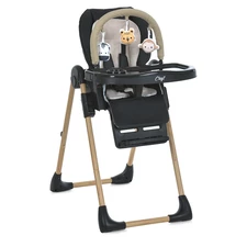 Стульчик для кормления El Camino Craft ME 1115-W Black черный