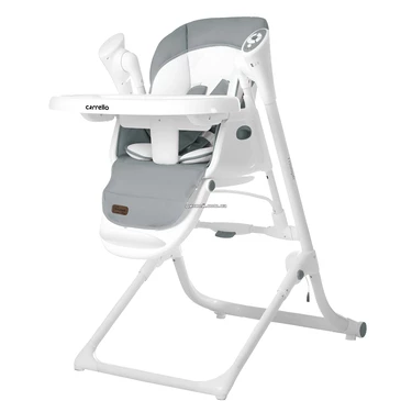 Стульчик - качели 3 в 1 Carrello Triumph CRL-10302 Cloud Grey светло-серый, с пультом