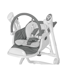 Стульчик - качели 3 в 1 Carrello Triumph CRL-10302 Palette Grey темно-серый, с пультом купить