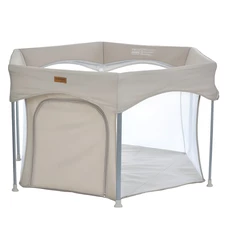 Детский манеж El Camino Swift 6 ME 1195 Beige бежевый, шестиугольный