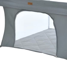 Детский манеж El Camino Swift 4 ME 1196 Dark Gray темно-серый, прямоугольный купить