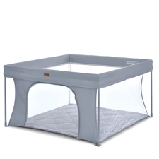 Детский манеж El Camino Swift 4 ME 1196 Gray серый, прямоугольный