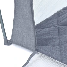 Детский манеж El Camino Swift 4 ME 1196 Gray серый, квадратный фото 41