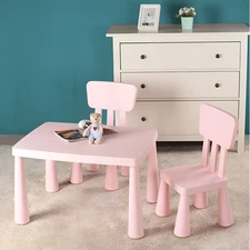 Детский столик Bambi M 6176-8 New table с 2 стульчиками, розовый фото 14