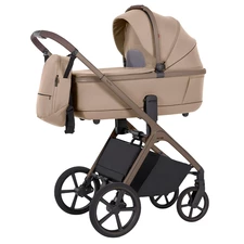Универсальная коляска 2 в 1 Carrello Vector CRL-6550 Foam Beige, бежевая