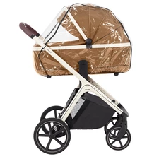 Универсальная коляска 2 в 1 Carrello Vector CRL-6550 Cupcake Beige, пудровая фото 41