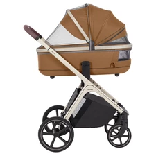 Универсальная коляска 2 в 1 Carrello Vector CRL-6550 Cupcake Beige, пудровая фото 54