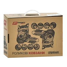 Детские ролики A 4156-XS-OR раздвижные, размер 27-30, оранжевые фото 63