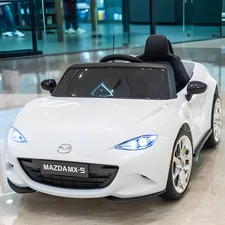 Детская машина M 5846 EBLR-1 Mazda белая, четыре мотора купить