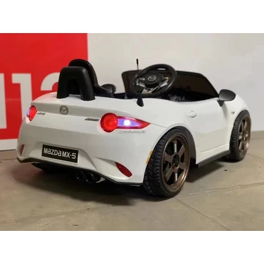 Детская машина M 5846EBLR-1 Mazda белая, четыре мотора - Купить в