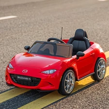 Детская машина M 5846 EBLR-3 Mazda красная, четыре мотора фото 14