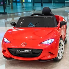Детская машина M 5846 EBLR-3 Mazda красная, четыре мотора фото 37