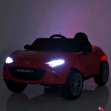 Детская машина на аккумуляторе M 5846 EBLR-8 Mazda розовая, лицензия фото 31