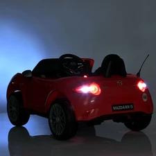 Детская машина на аккумуляторе M 5846 EBLR-8 Mazda розовая, лицензия фото 53