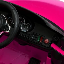 Детская машина на аккумуляторе M 5846 EBLR-8 Mazda розовая, лицензия фото 22