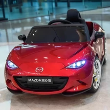 Детская машина на аккумуляторе M 5846 EBLRS-3 Mazda красная, автопокраска фото 41