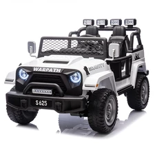 Двухместный детский джип M 6108 EBLR-1 (24V) белый, 4 мотора фото 63