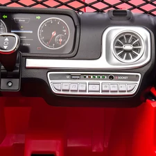 Детский электромобиль джип M 6108 EBLR-4 (24V) двухместный, синий фото 92