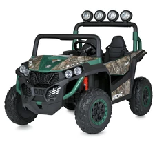 Двухместный детский багги M 6058 EBLR-18-5 (24V) зеленый камуфляж, 4 мотора купить
