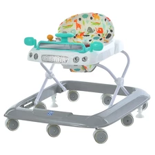 Детские ходунки Bambi M 6061-11-4 серо-голубые, музыка, свет