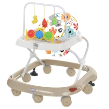 Детские ходунки M 0541 C-13 Bambi бежевые, музыка, свет