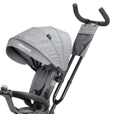 Трехколесный велосипед Tilly Magnum T-3814 Grey с родительской ручкой, серый фото 41