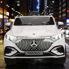 Детская машина M 6161 EBLR-1 белая, лицензия Mercedes фото 31