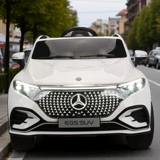 Детская машина M 6161 EBLR-1 белая, лицензия Mercedes купить