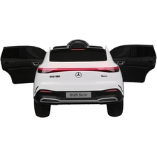 Детская машина M 6161 EBLR-1 белая, лицензия Mercedes фото 86